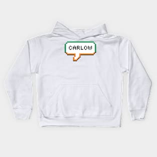 Carlow Ireland Bubble Kids Hoodie